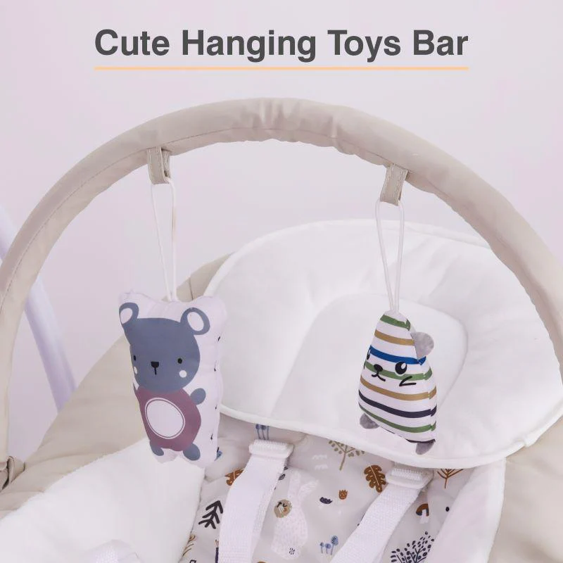 Snicker Automatic Baby Swing - Beige - Image 5