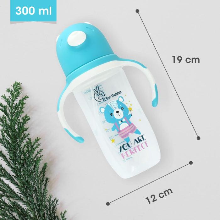Premium Baloo Baby Straw Sipper Bottle 300 ML - Blue - Image 3