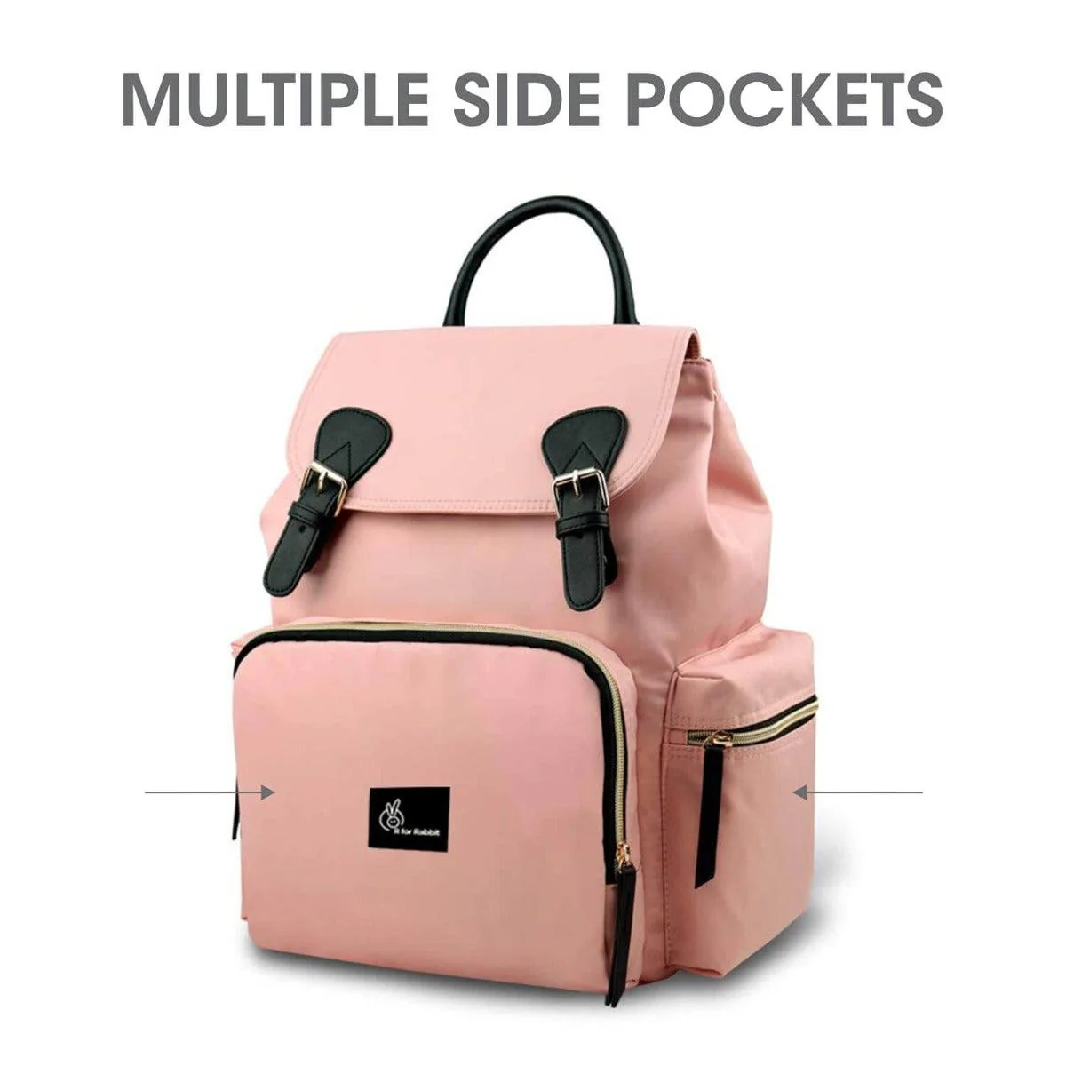 Caramello Bliss Diaper Bag - Pink - Image 9