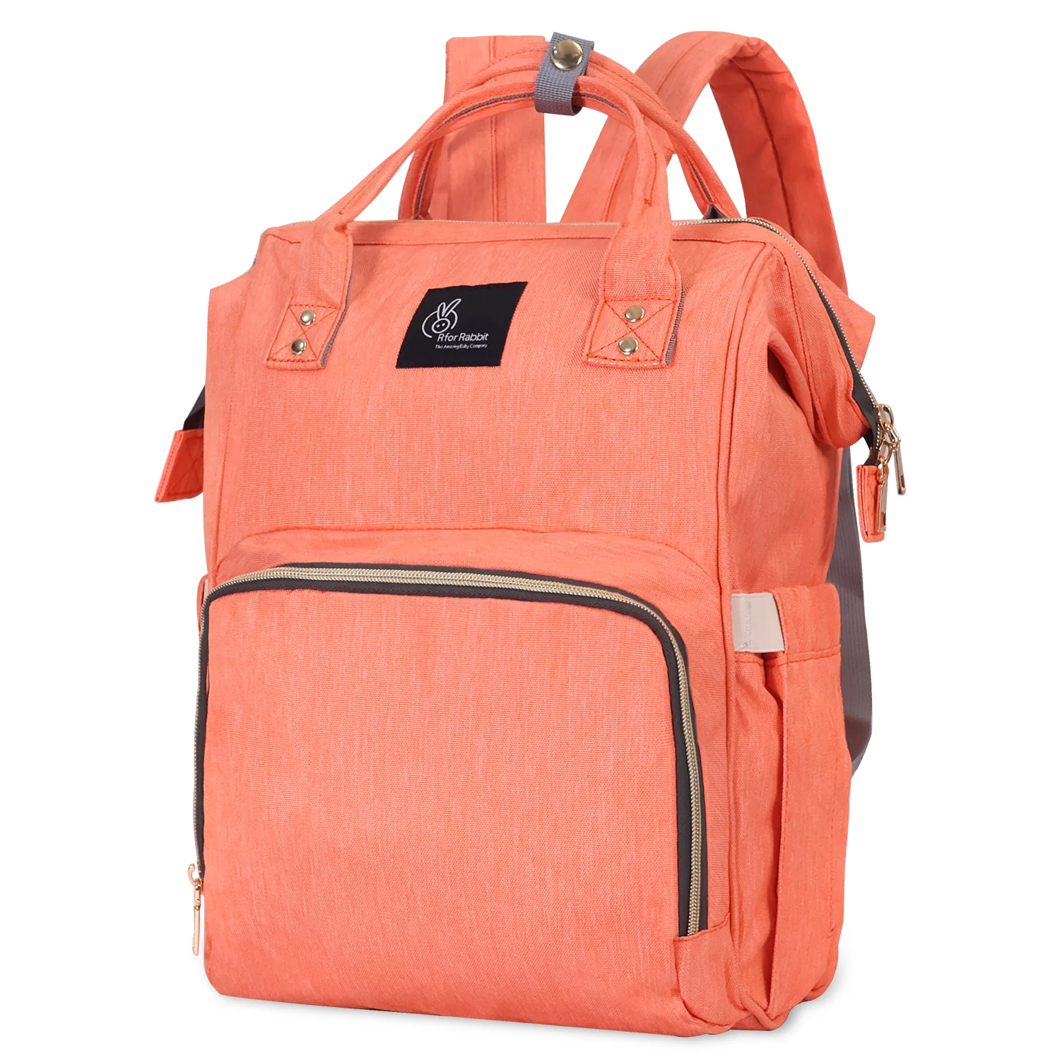 Caramello Diaper Bag Smart and Fashionable Diaper Bag For Moms - Peach - Image 2