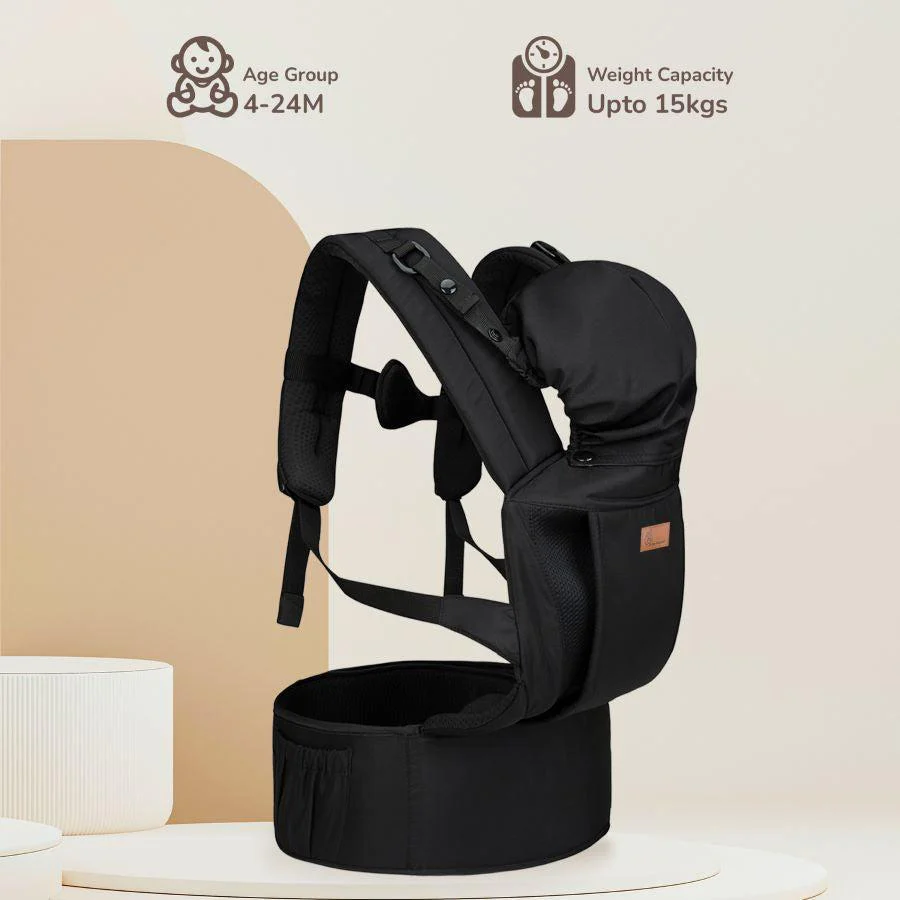 Comfy Hug Ergo 2-in-1 Baby Carrier - Black - Image 7