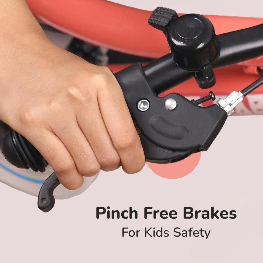 Cruize Bicycle For Kids 14 Inch With 90% Plug N Play Installation - Peach - Image 3