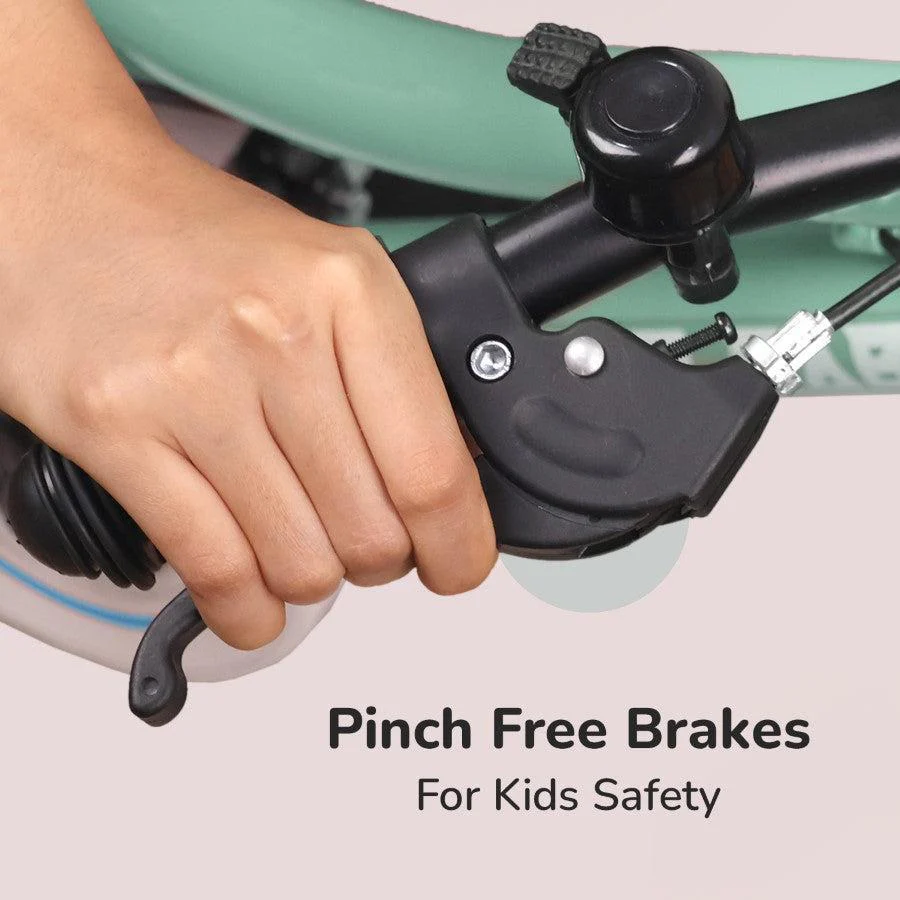 Cruize Bicycle For Kids 16 Inch 90% Plug N Play Installation - Olive Green - Image 3