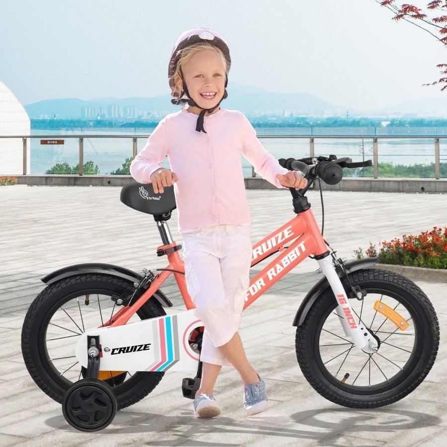 Cruize Bicycle For Kids 16 Inch 90% Plug N Play Installation - Peach - Image 9