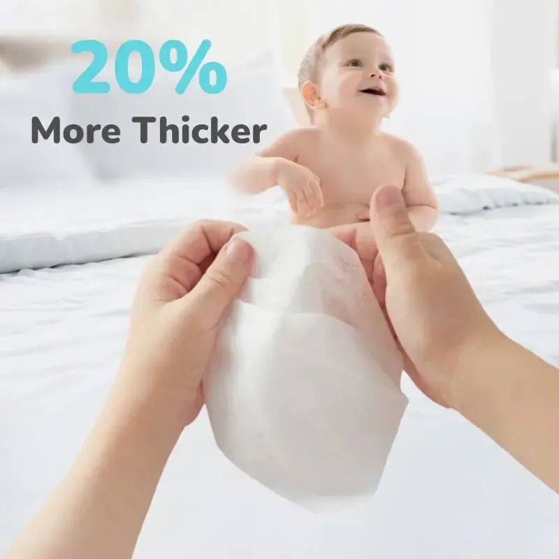 Feather Diapers S Size + Aqua Wipes Combo - Image 13
