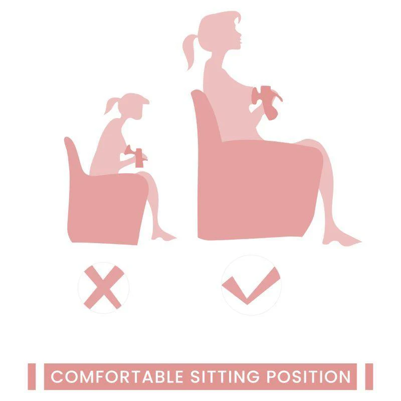 Manual Feeding Breast Pump - Pink - Image 5