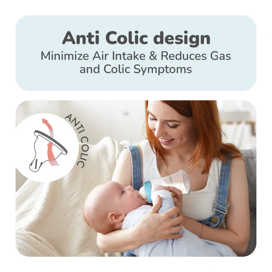 First Feed Soft Silicone Teat for Glass Bottles, PP Bottles, and SS Bottles Pack of 2 - Image 7