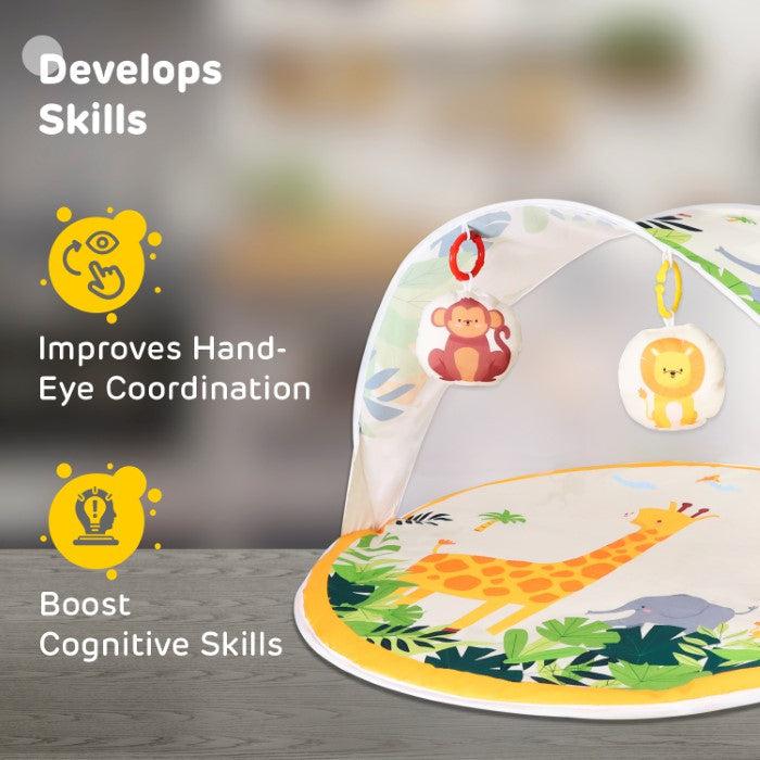 First Play Safari Play Gym For Kids - Orange - Image 3