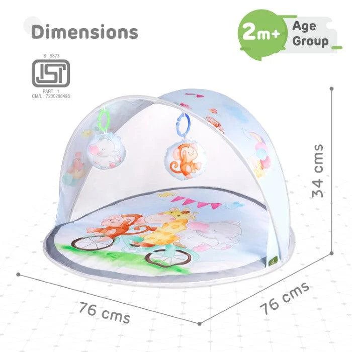 First Play Safari Play Gym For Kids - Grey - Image 7
