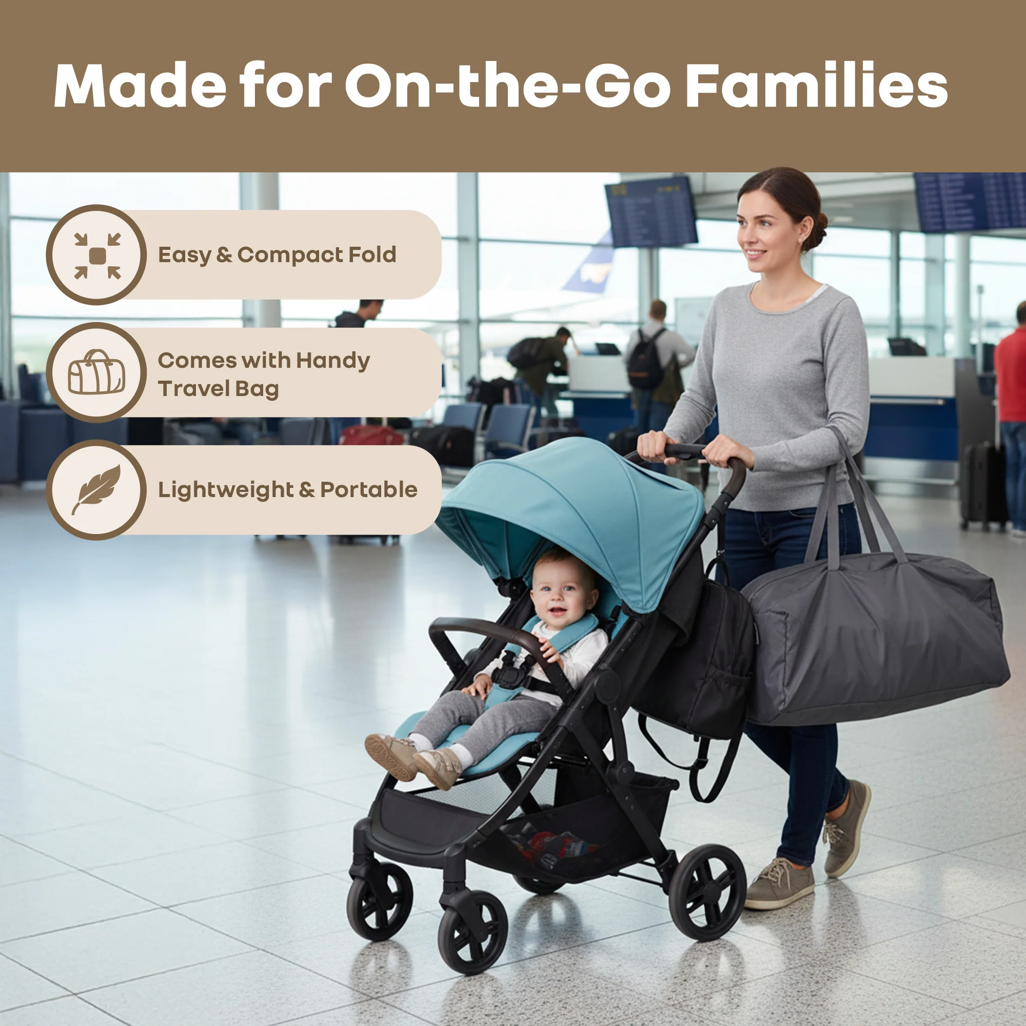 Hide N Seek Multiplay Cot - Convertible Baby Cot with Diaper Changer, Playpen & Travel Bag - Black Multi - Image 8