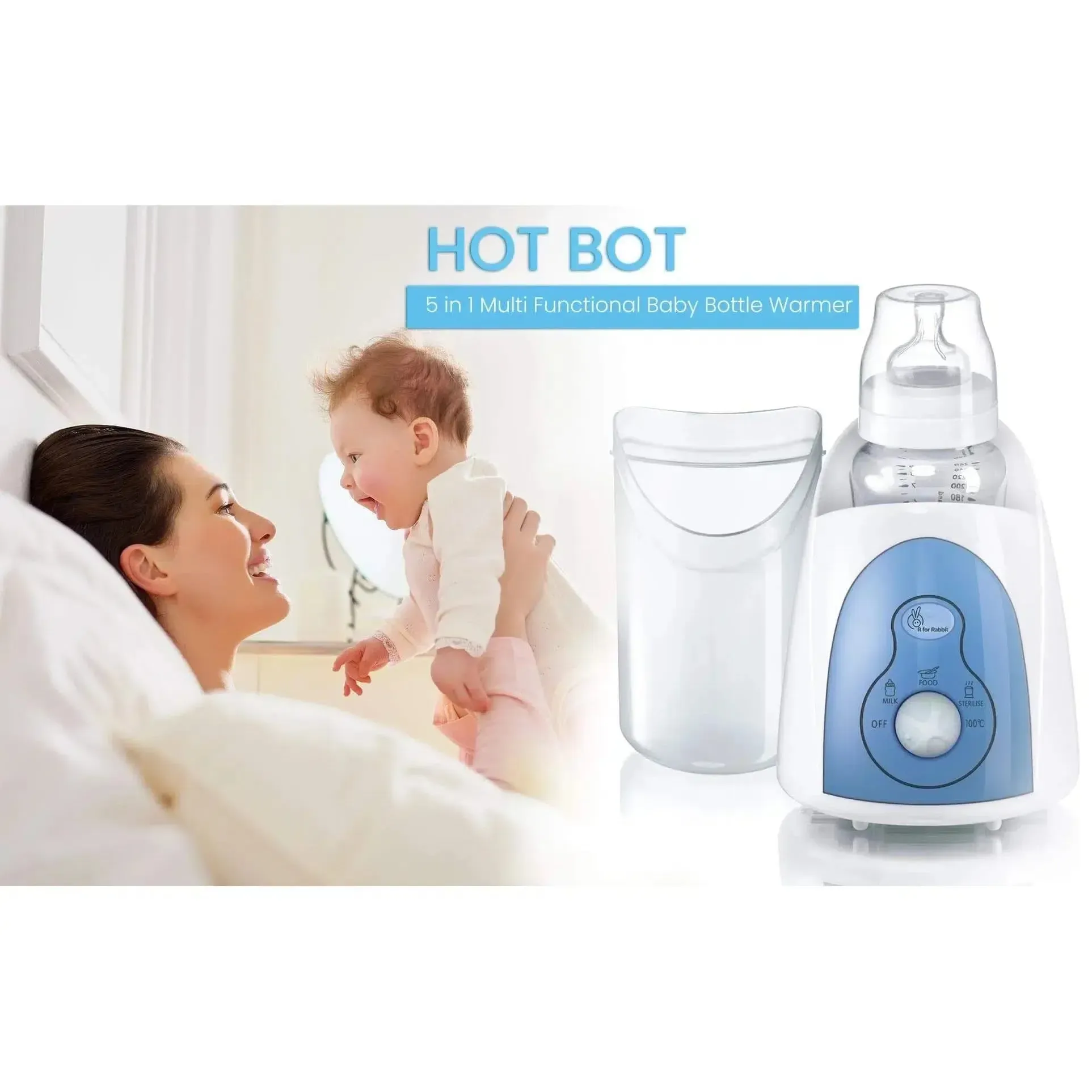 Hot Bot Bottle Warmer (White) - White - Image 3