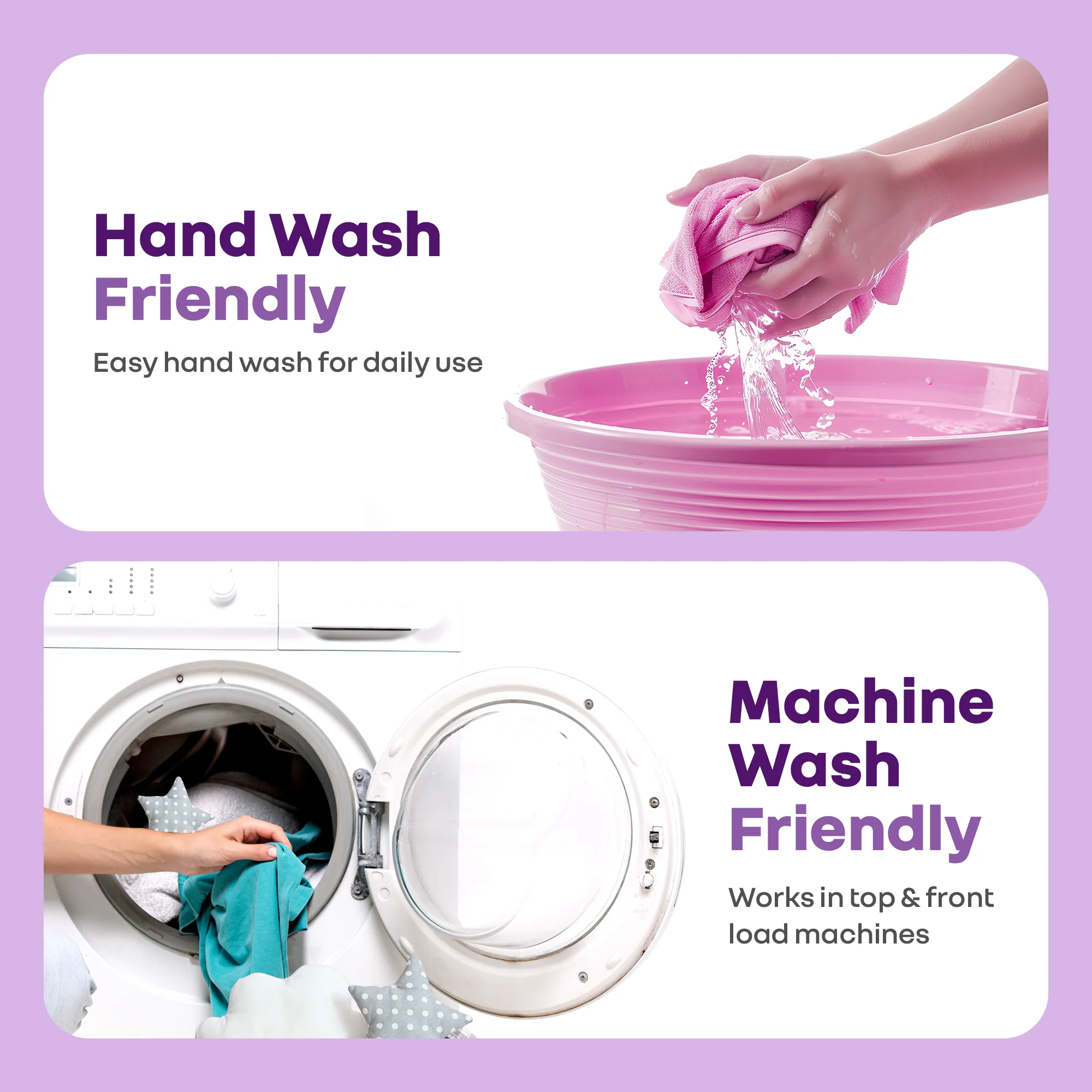 Hygo Care Baby Clothes Liquid Detergent Refill Pack 1000ml, Machine & Hand Wash Compatible - White - Image 6