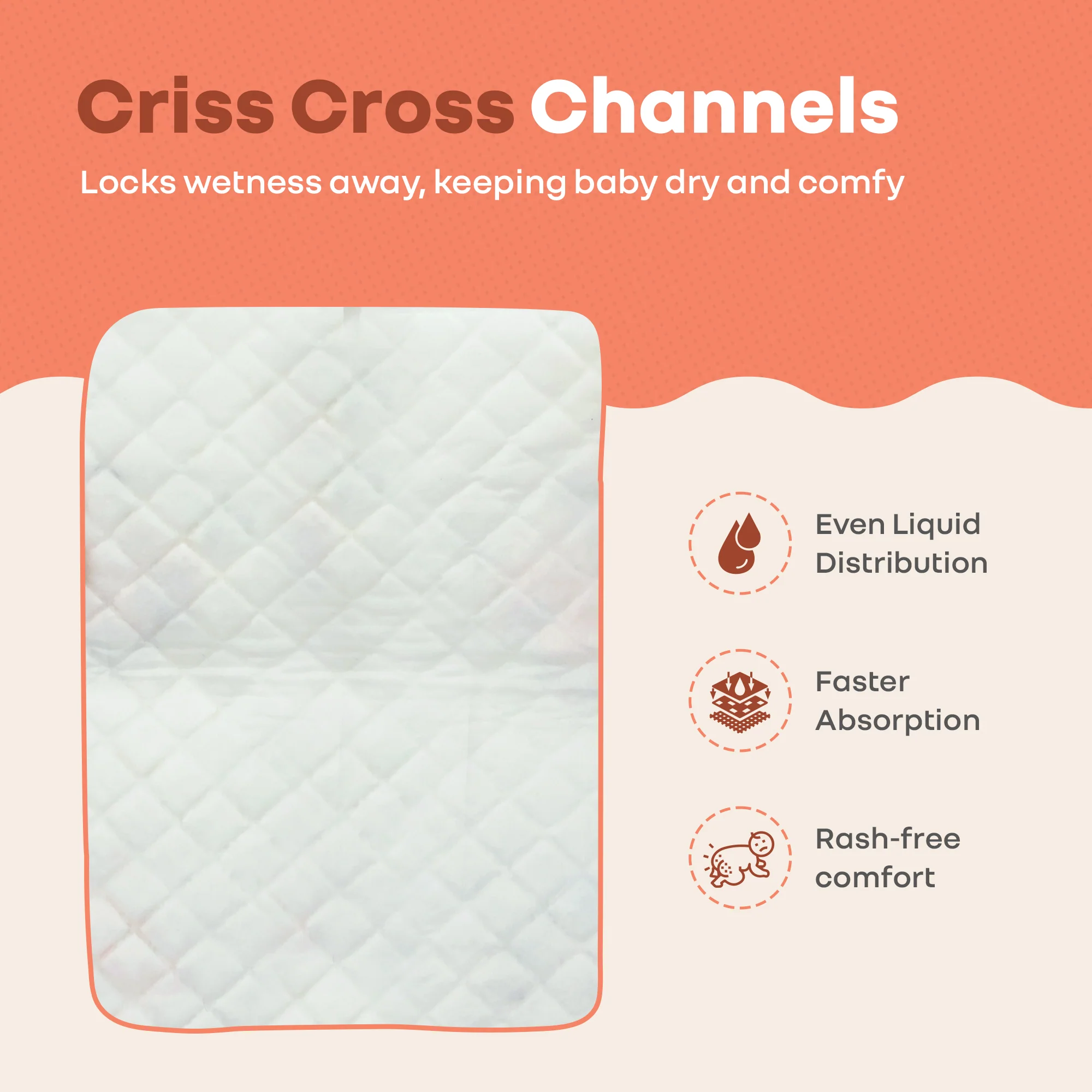 HygoMat – Soft, Anti-Bacterial & Leak-Proof Disposable Hygiene Mat for Babies - White Bunny Pack of 2 - Image 7