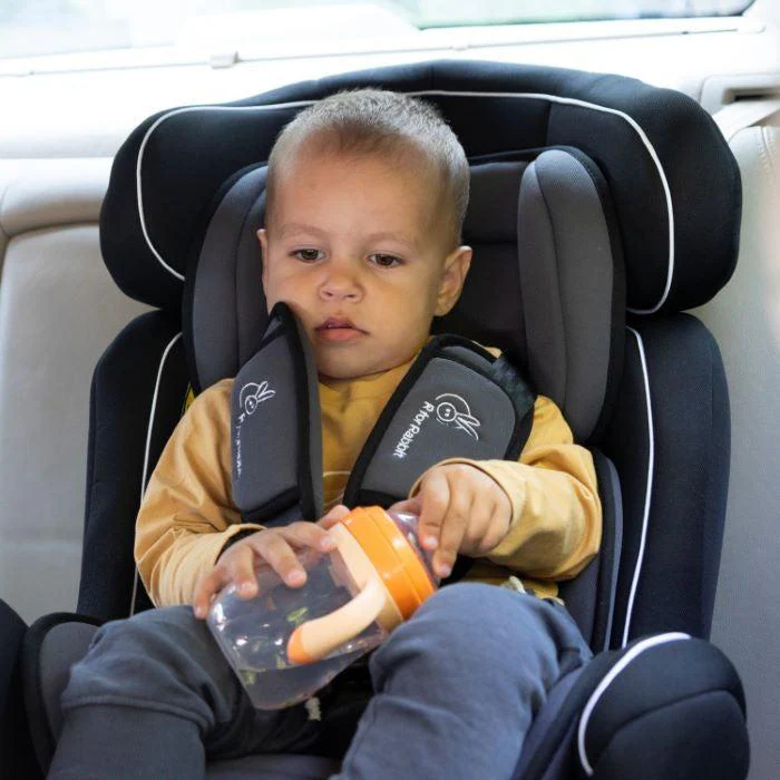 Jack N Jill Grand Baby Car Seat For 0 To 7 Years With Recline And Harness - Grey - Image 7