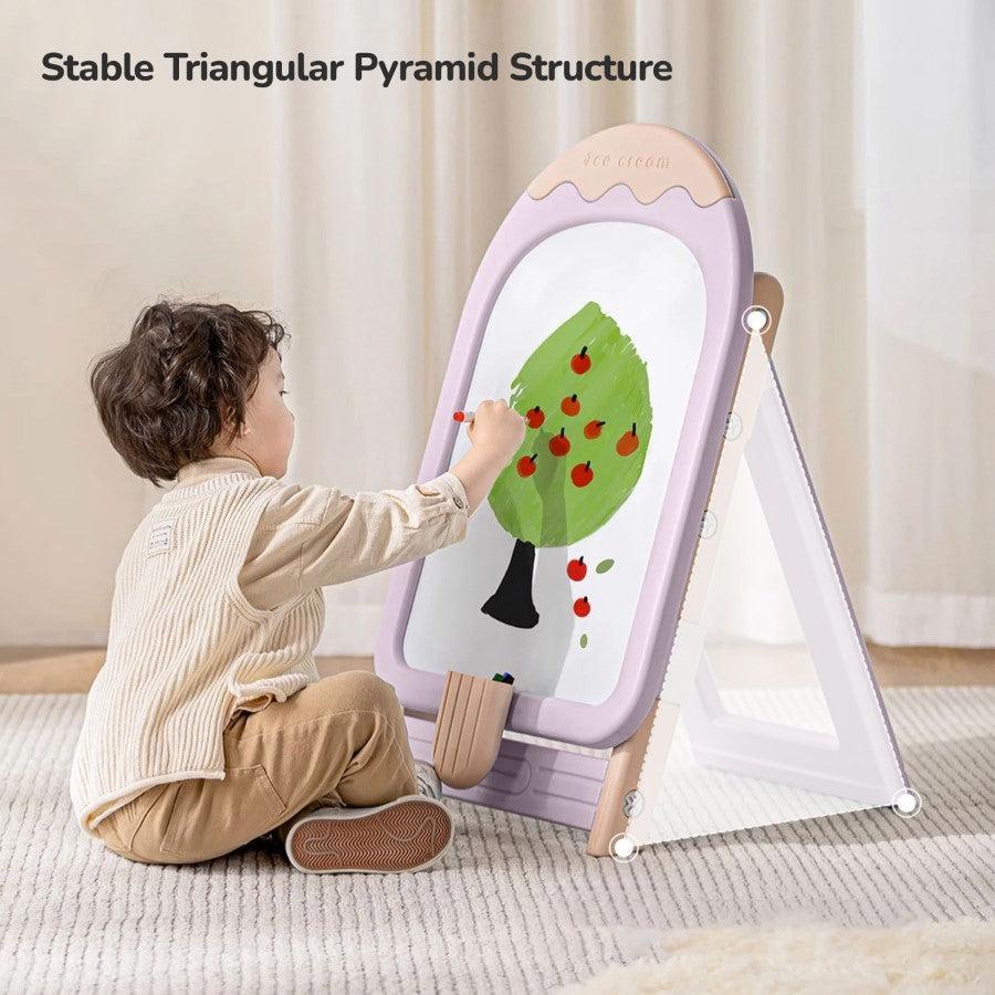 Little Genius Candy – Cute Design Kids Activity Board - Purple - Image 3