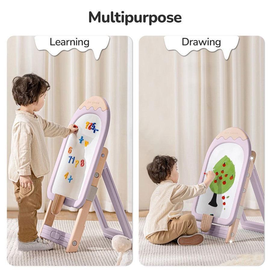 Little Genius Candy – Cute Design Kids Activity Board - Purple - Image 5