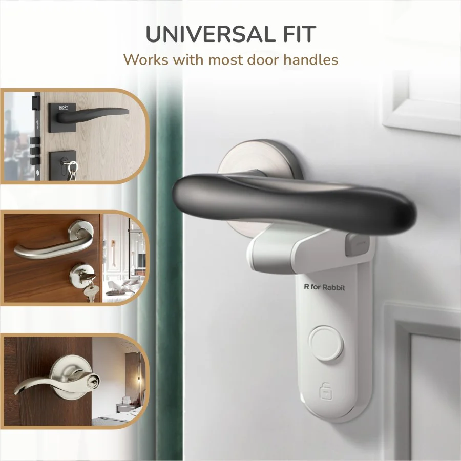 Protector Plus Door Handle Stopper – Child Safety Lock for Door Levers - White - Image 7
