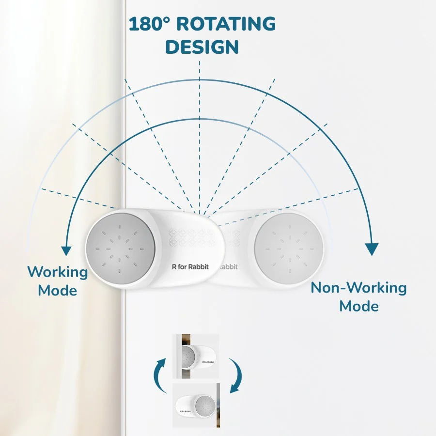 Protector Plus Door Stopper – Child Safety Lock for Doors - White - Image 3