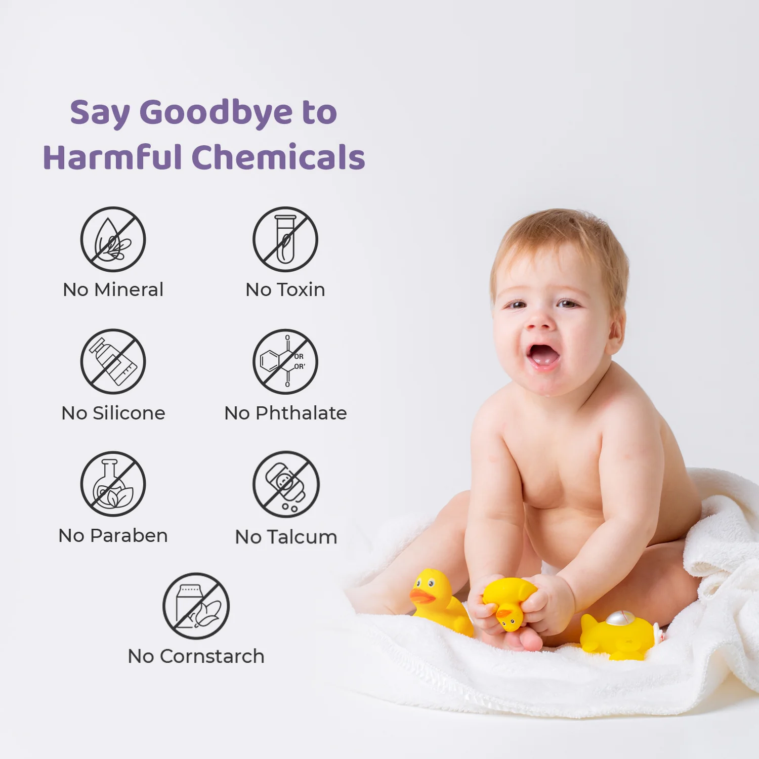 Pure & Beyond Baby Powder 0% Corn Starch & Talc - Image 19