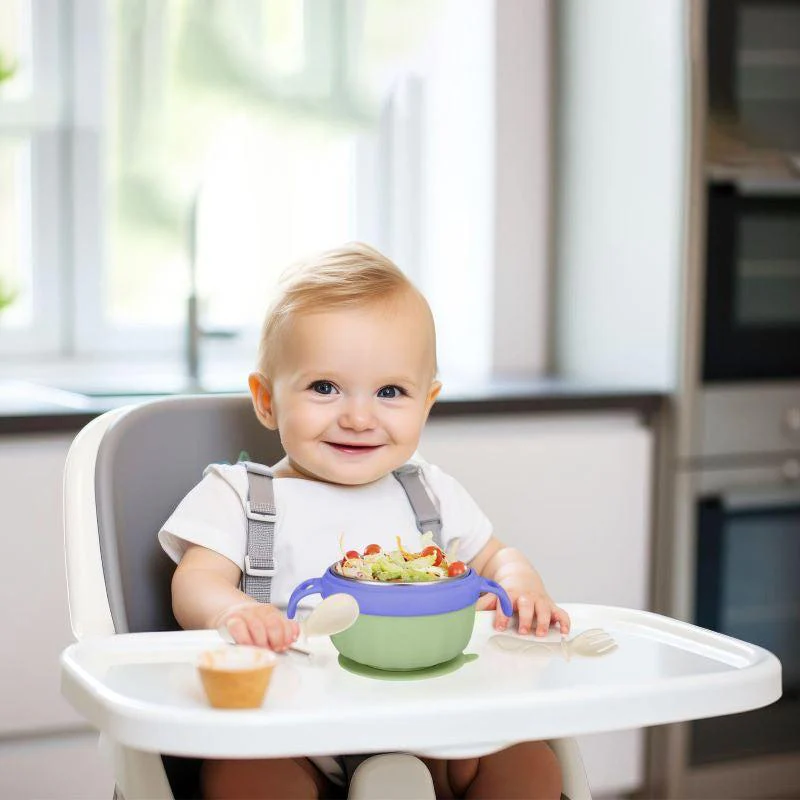 Safe Feed Meal Box Set For Kids - Blue - Image 6