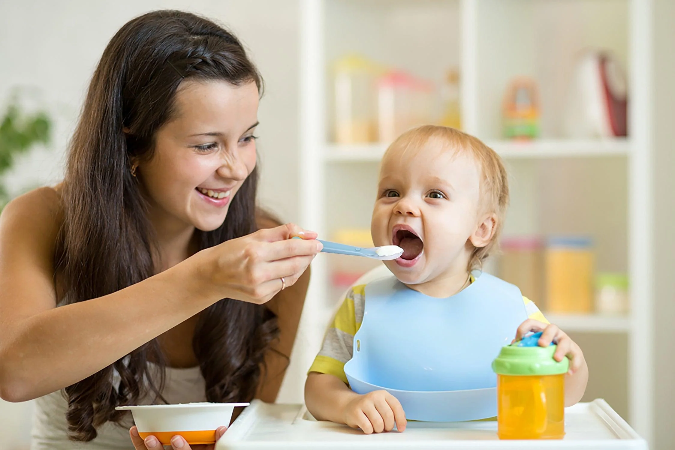 Safe Feed Silicone Baby Spoon Set - Lake Blue - Image 7
