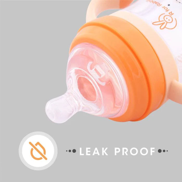 Snozzy Baby Spout Sippy Cup Bottle 240 ML - Yellow - Image 5