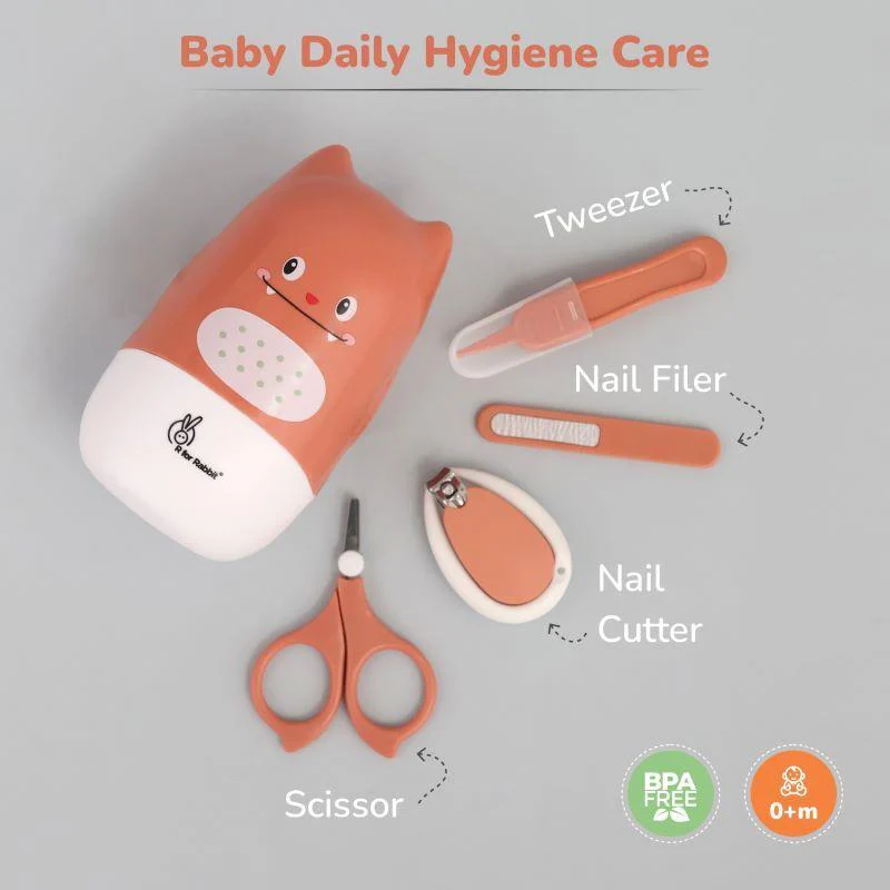 Stylo Kitty New Born Grooming Kit - Peach - Image 2