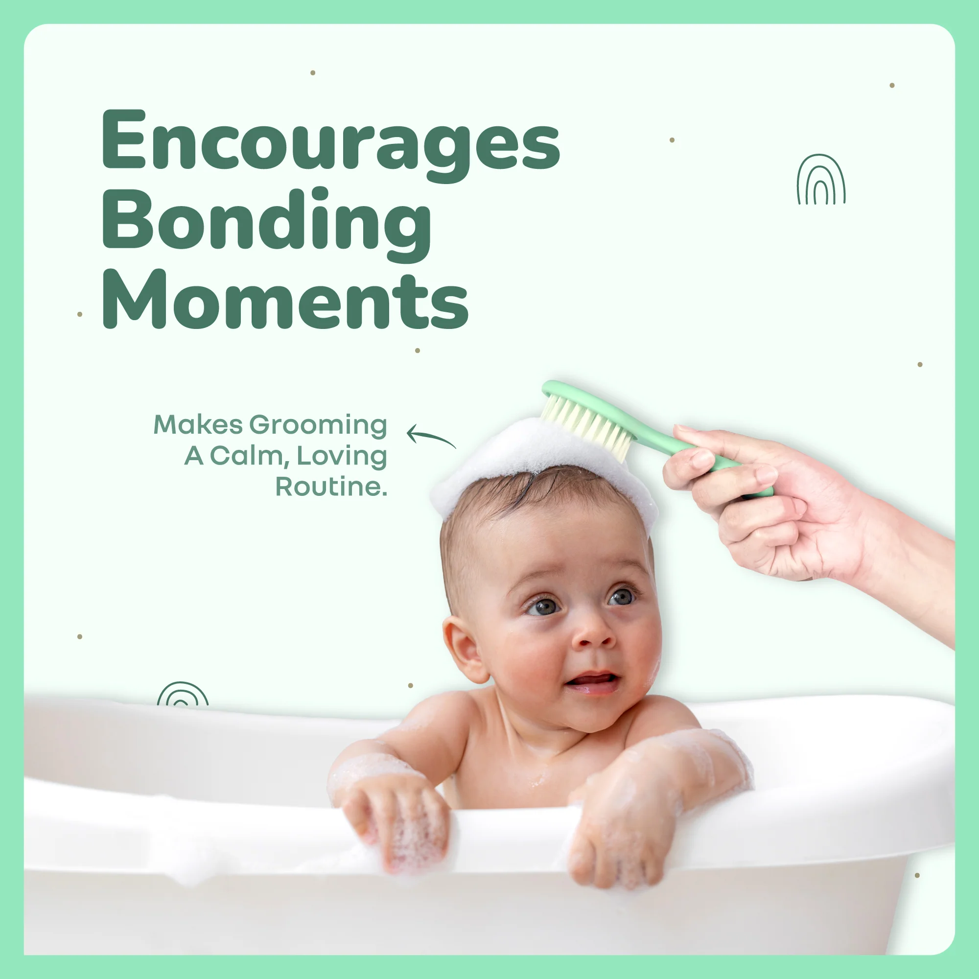 Stylo Tiny Twirls New Born Grooming - Sea Green - Image 6