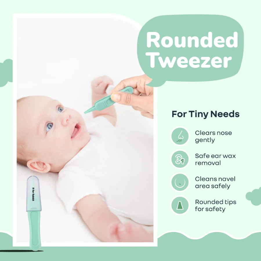 Stylo Totcare Set New Born Grooming Kit - Sea Green - Image 5