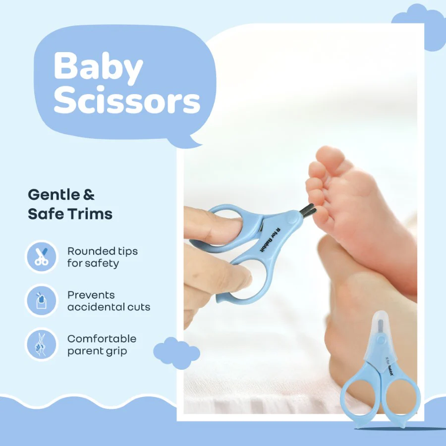 Stylo Totcare Set New Born Grooming Kit - Sky Blue - Image 4