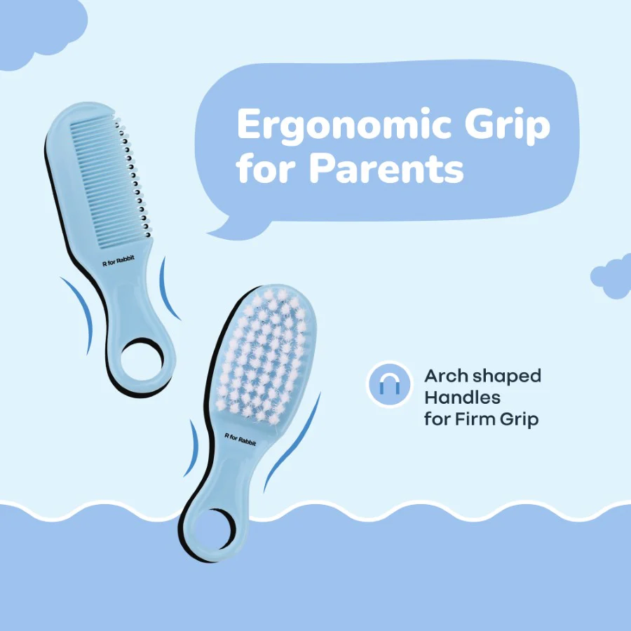 Stylo Totcare Set New Born Grooming Kit - Sky Blue - Image 7