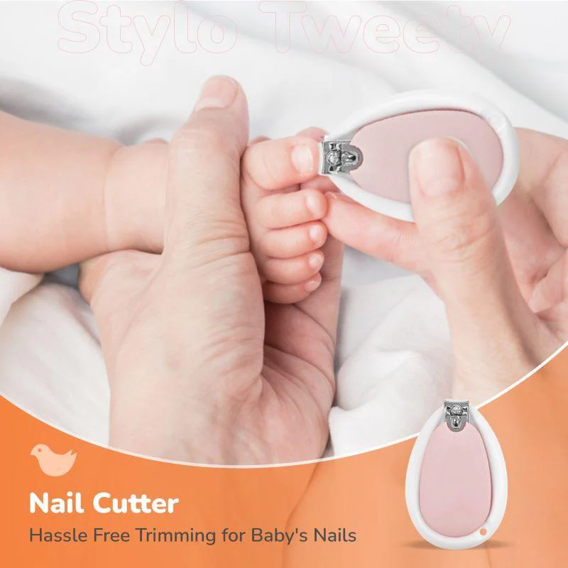 Stylo Tweety New Born Grooming Kit - Pink - Image 3