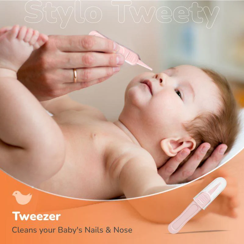 Stylo Tweety New Born Grooming Kit - Pink - Image 6