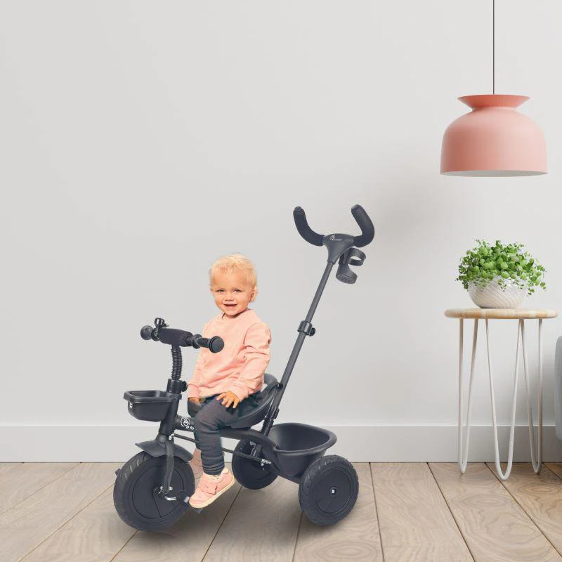 Tiny Toes T20 Plus Tricycle With Personalized Name Plate - Black - Image 8