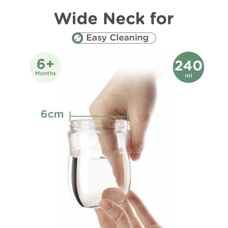 Tritan Tweet spout cup For Kids With Shatter Proof Tritan Material - Green - Image 4