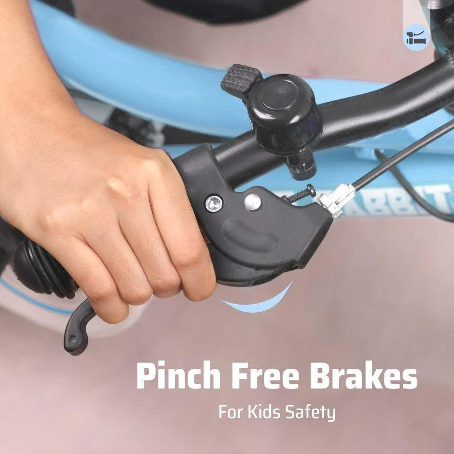 Vroom Bicycle For Kids 20 Inch With 90% Plug And Play For Ease Of Installation, Wide Training Wheels, Adjustable Seat, 7-10yrs, Upto 50kgs - Lake Blue - Image 6